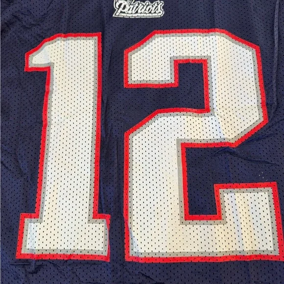 NFL New England Patriots Jersey #12 Brady - Picture 6 of 10
